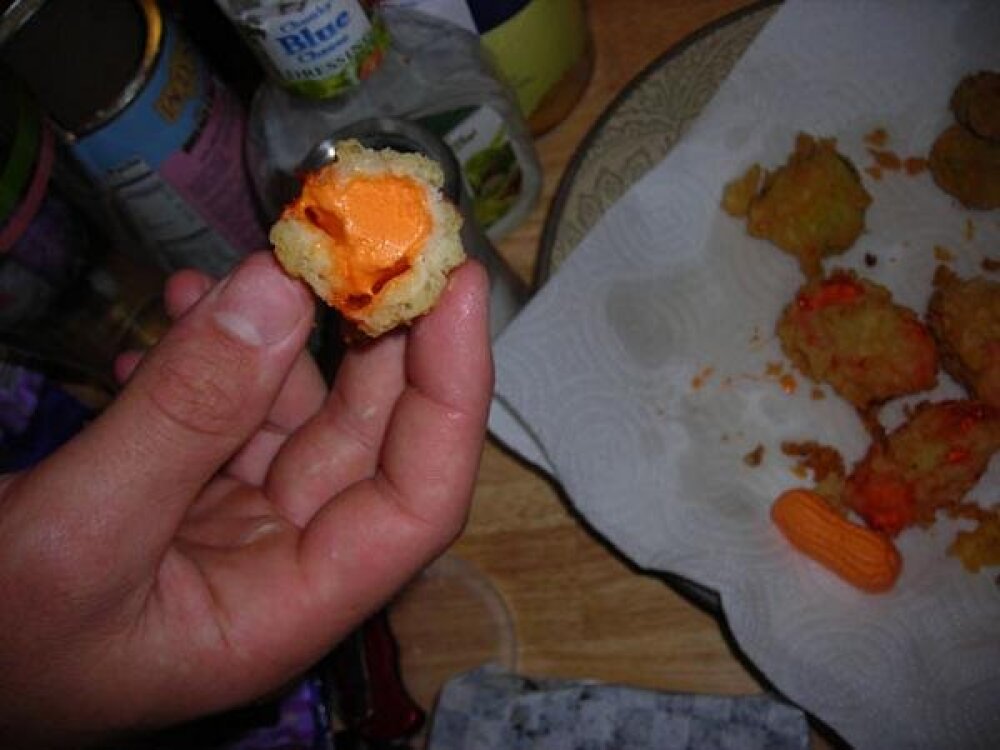 Keene, NH :: an old image but this is a battered deep fried Circus-Peanut!!! Great a Gross at the same time!!