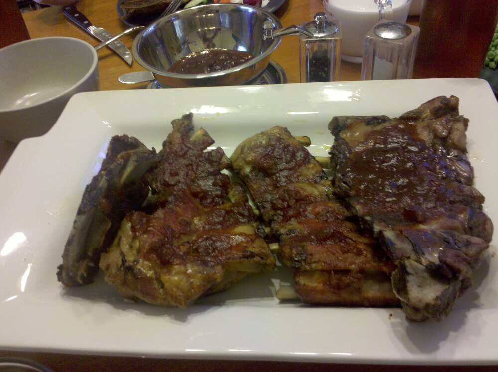 Greenbelt, MD (Eric D is the Chef) :: Pork Ribs in Secret Sause
