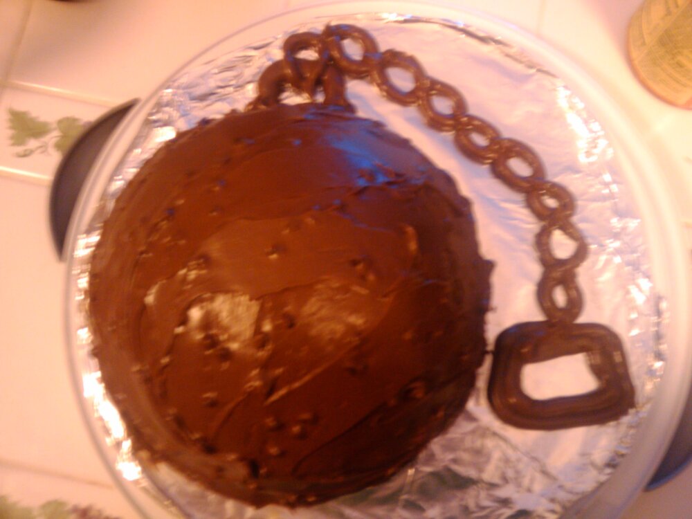 Jacksonville, fl :: Ball and chain cake