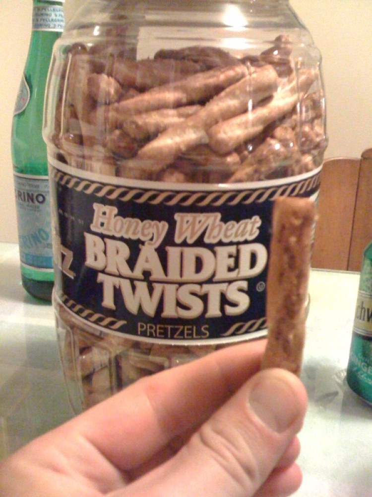 Uncles House Cambridge, MA :: thees are Honey Wheat Twists!! they are addicting... even if you are less than a 1 years old!!"