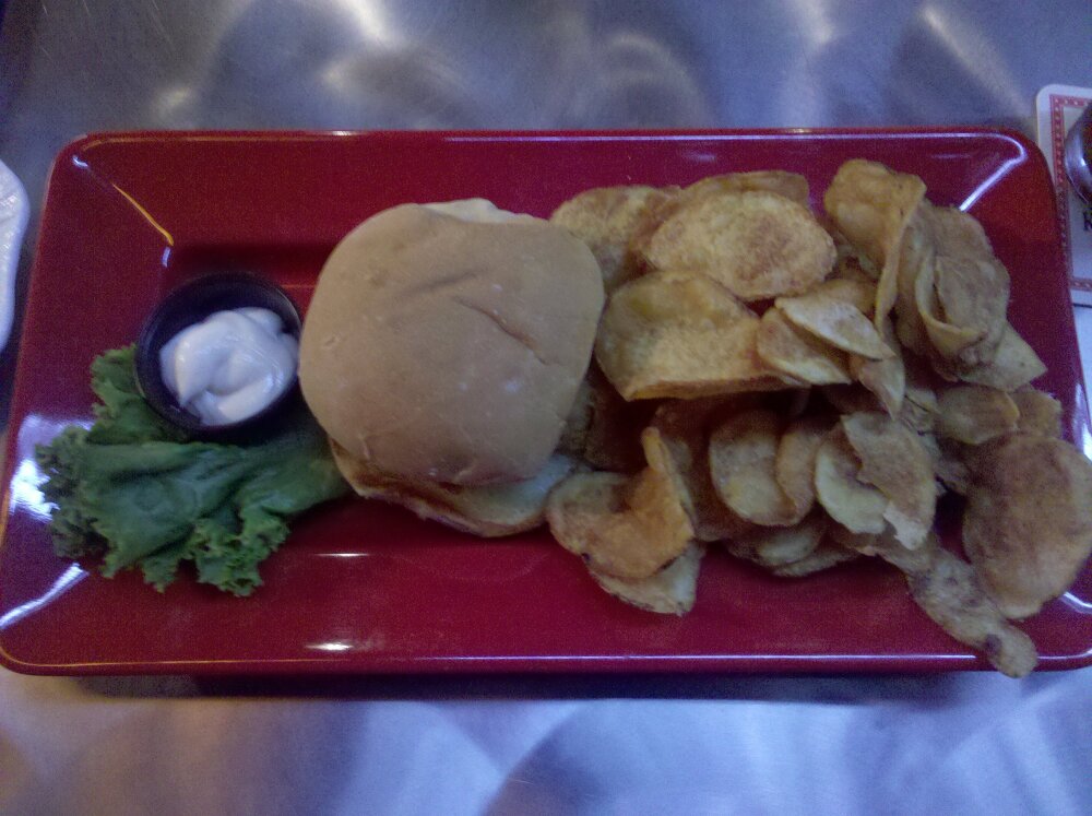 Kitty's Bar (Hastings, NE) :: chicken sandwich meal