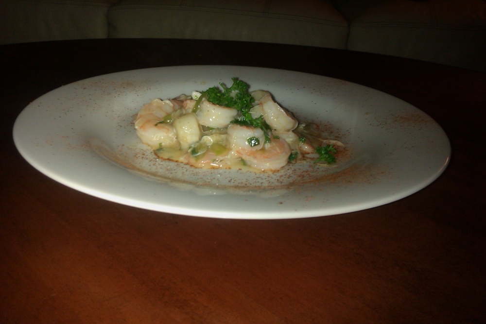 Tampa, Fl :: Culinary school homework. Seafood Etouffee