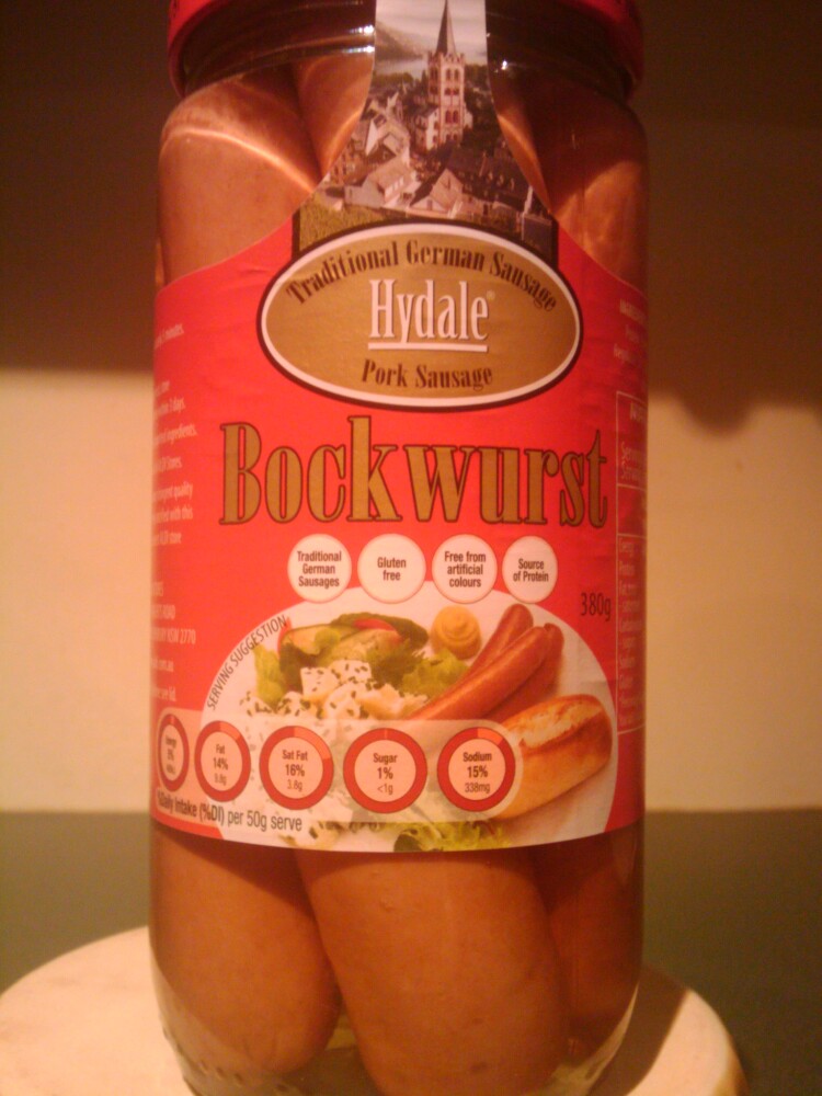 Brisbane, Australia :: SAUSAGES IN A JAR!!! CAN'T WAIT TO TRY THESE!!!  Another Aldi purchase!!!