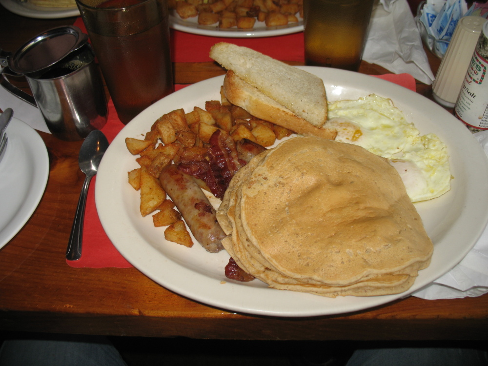 Mason, NH, USA :: The Parkers Special at Parkers Maple Barn in Mason, NH. If you are ever in the area I highly suggest visiting this place! I've been going to it for years and still love it.