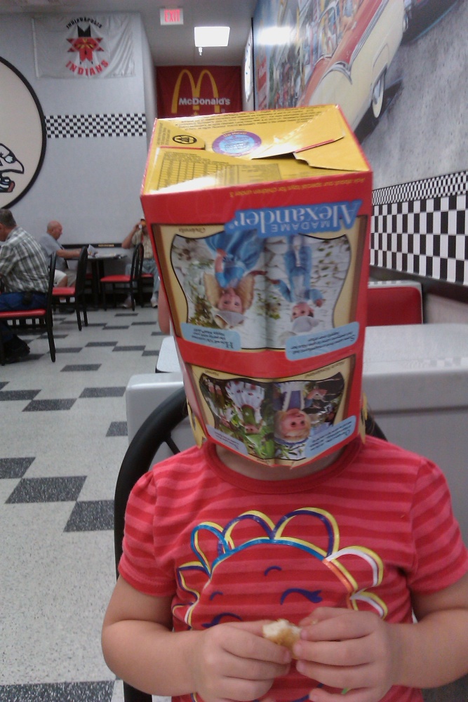 Indiana :: my daughter loves happy meals.