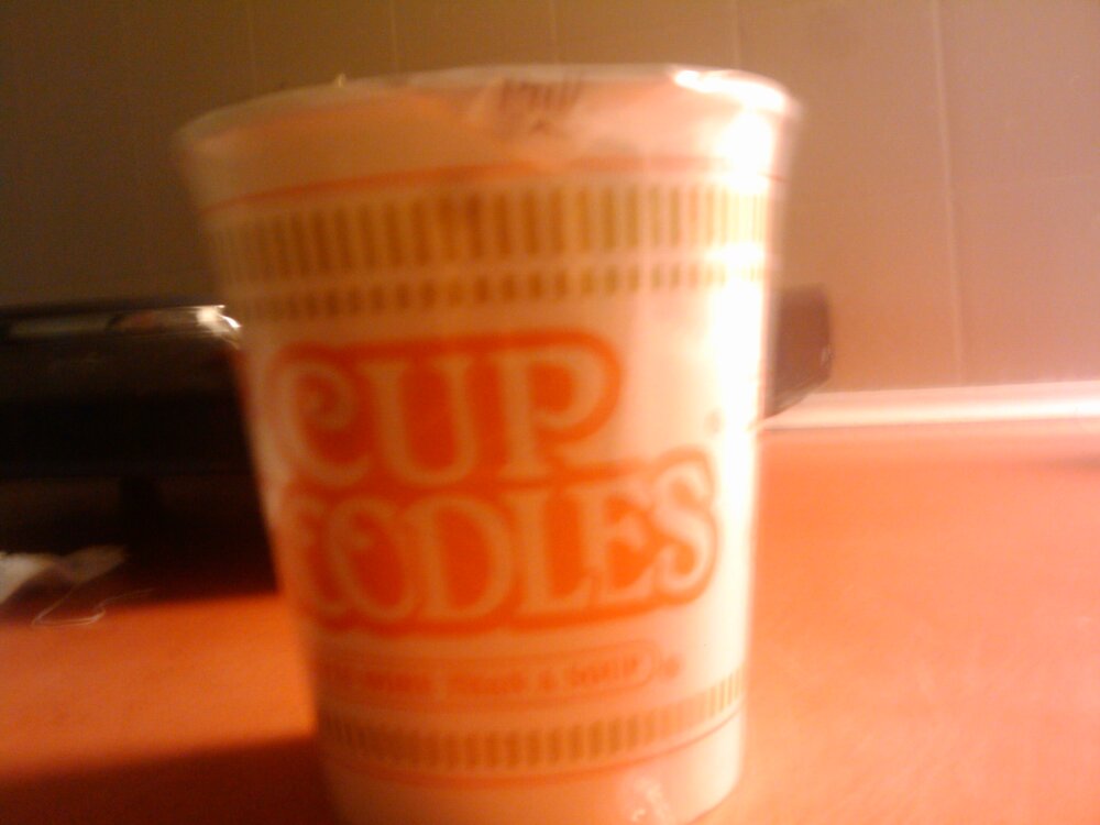 Buffalo :: cup of noodles yumm..