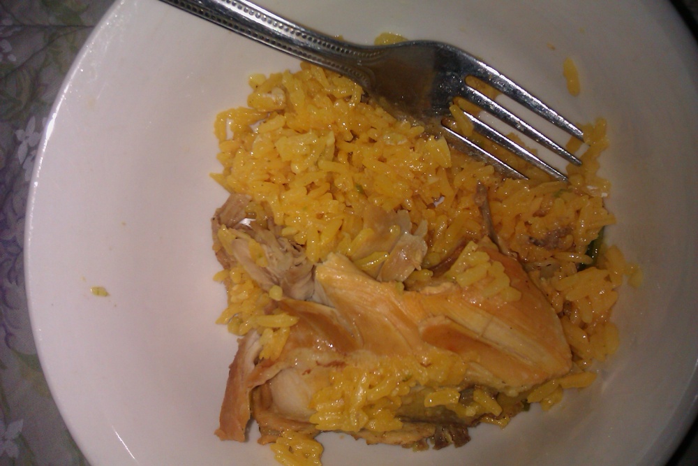 Miami fl :: Yellow rice and chicken