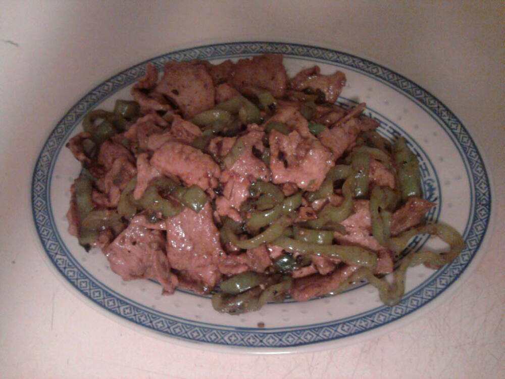 eastern ct  :: pork with fermented black beans and peppers