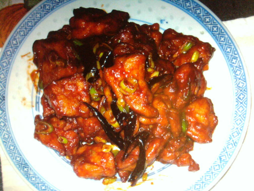 eastern ct.  :: homemade version of general tso's chicken