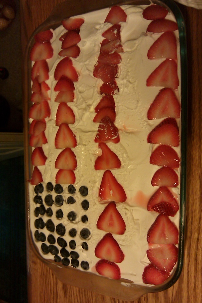 Michigan :: Jello cake made on the forth its soo yummy 