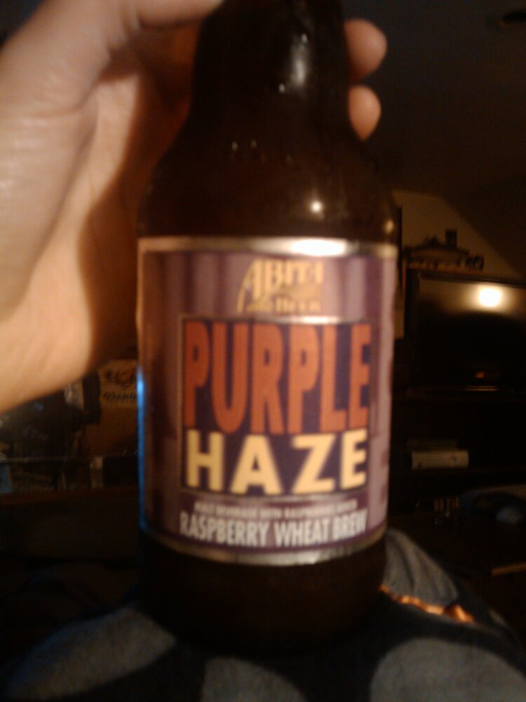 1St Ward :: Anita Beer Purple Haze Raspberry Wheat Brew... Yummy Carolita would agree =)