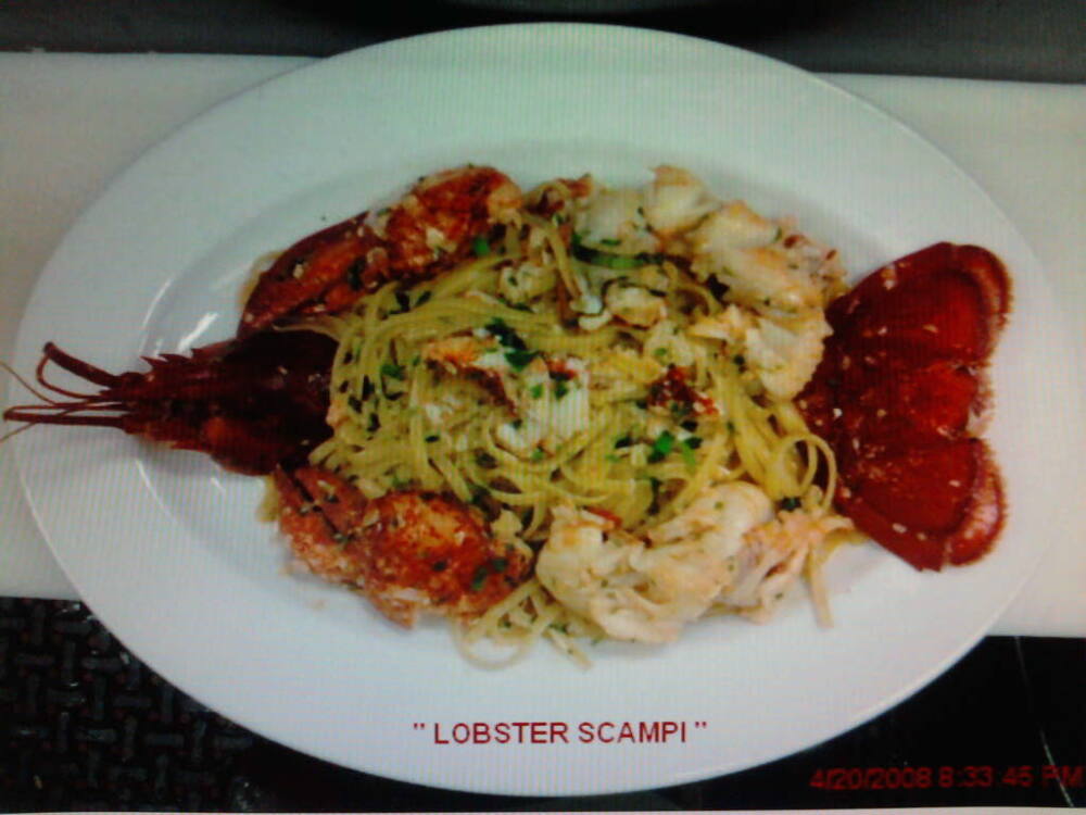 eastern ct  :: lobster scampi with linguini