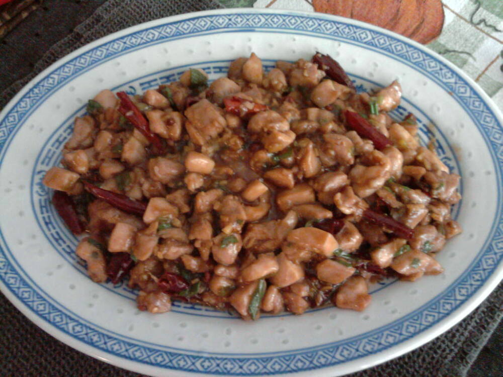 eastern ct  :: homemade gong bao chicken