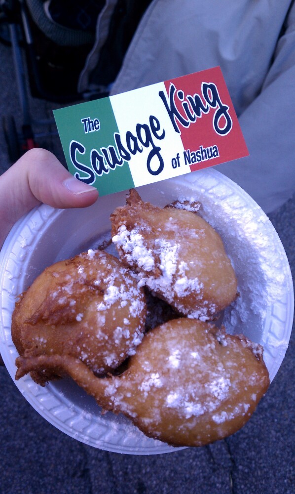 Milford NH :: Deep fried oreos. they are very good!