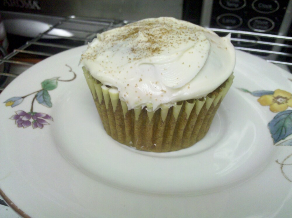 Illinois  :: Mini Pumpkin Muffins - topped w/ cream cheese icing and cinnamon & sugar sprinkles. 