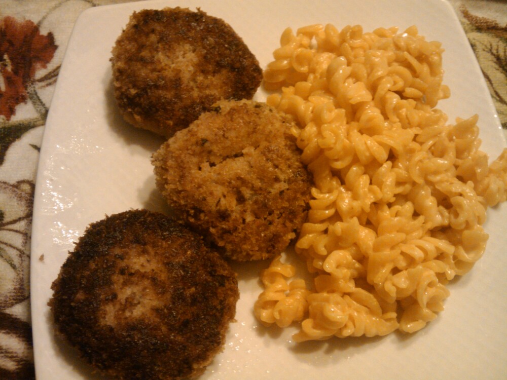 1St Ward :: Ham croquettes and Mac and Cheese 