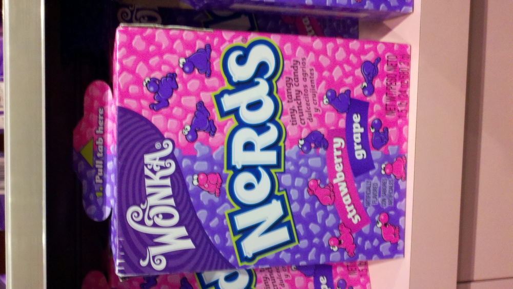 toys r us, nyc :: a 1.5 pound box of nerds!! I wish I ate it.