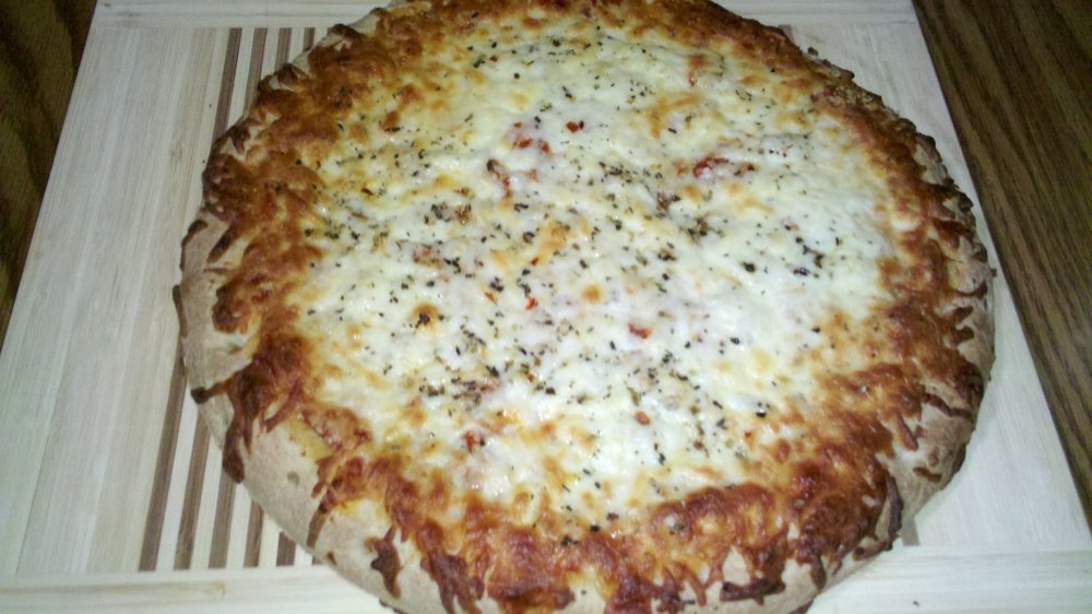 new britain ct :: some tasty DiGiorno 4 cheese pizza with some added topping! 