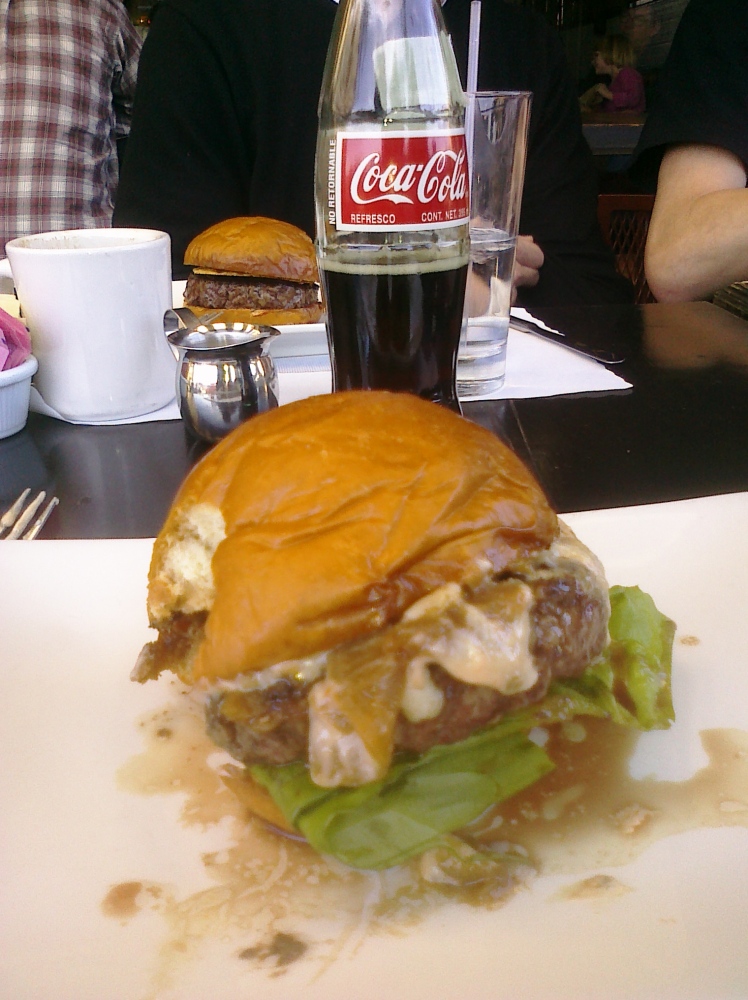 LA :: umami burger!! and a coke!