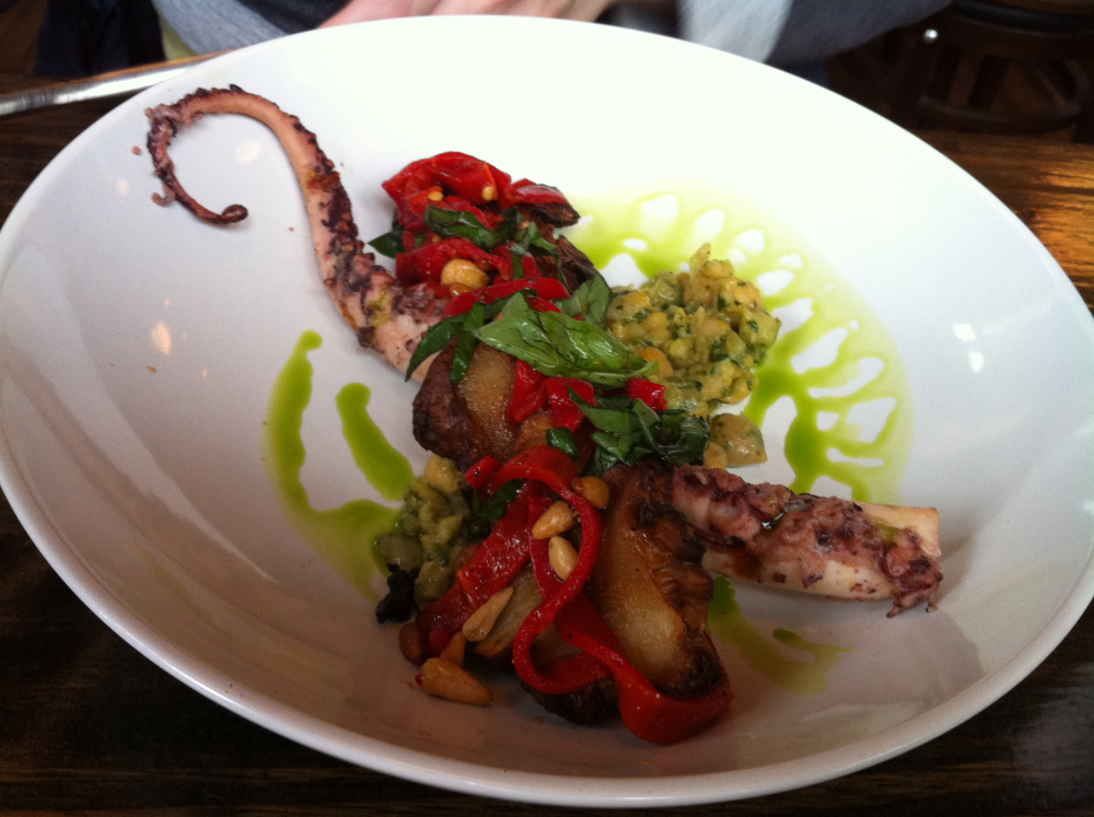 Brooklyn :: Grilled Octopus at the Thistle Hill Tavern!