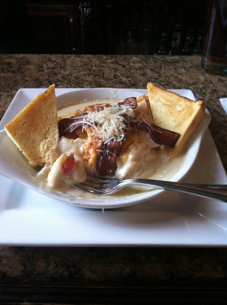 Louisville, KY :: "The brown" turkey breast tomato, bacon, mornay sauce and toast 
