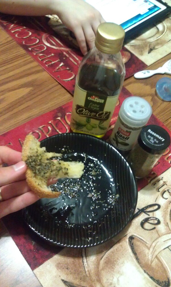 new britain ct :: rosemary olive oil with oil dip and fixings