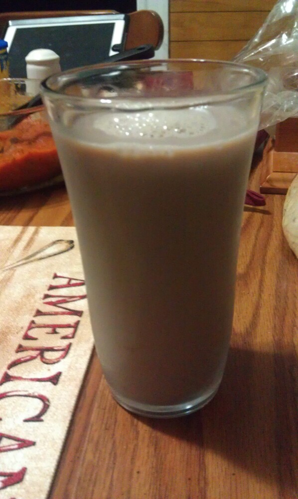 new britain ct :: giant glass of chocolate milk