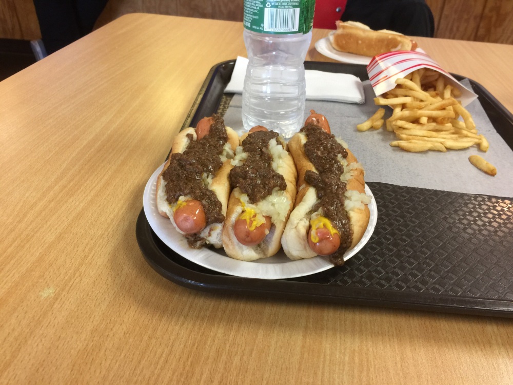 Capitol Lunch New Britain CT :: 3 famous dogs. Best dogs I've ever eaten