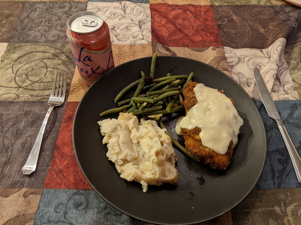 Italian Gourmet Deli & Bakery, Hartford Avenue, Newington, CT, USA :: My favorite meal from Italian Gourmet- Chicken Michael with white sauce. Green beans and mashed