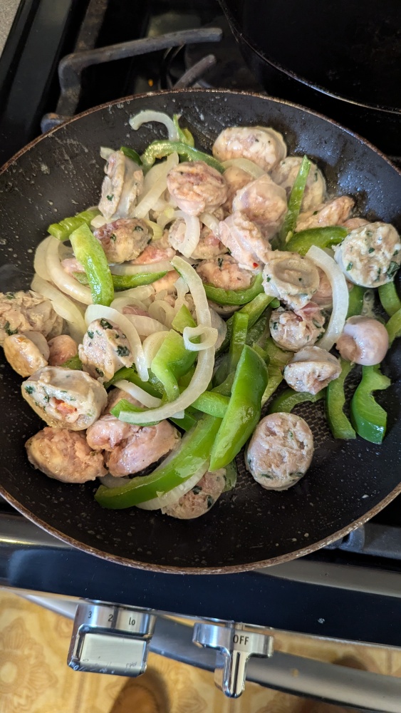 Salisbury, NH, USA :: Sausage Peppers and Onions