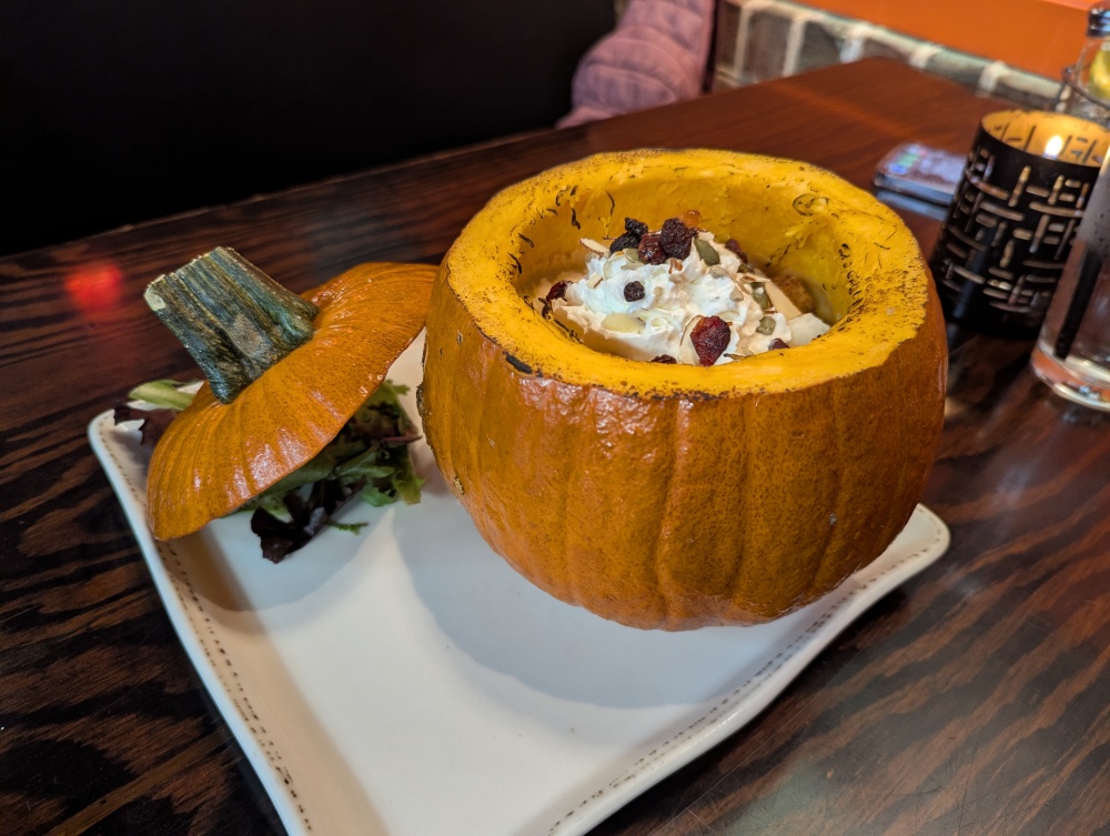 MoJo's Urban Eatery, East Main Street, Salisbury, MD, USA :: Pumpkin soup!