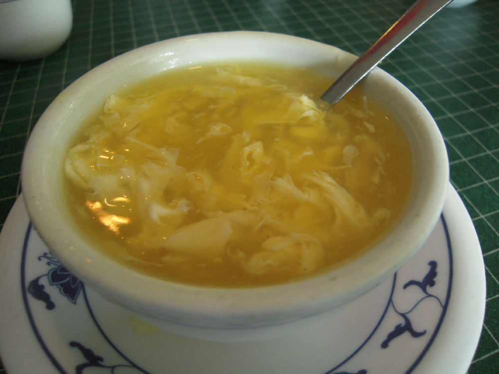 Greenbelt, MD :: I got me some Egg-Drop soup down the street from my brothers place... damn good and reminded me of 2 eggs slightly cooked and served in a cup!