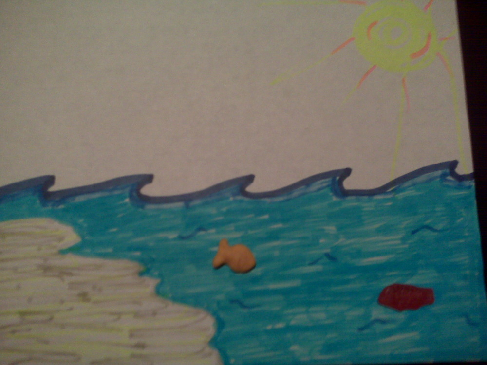 The Ocean :: Lillian and Jessa take a swim!