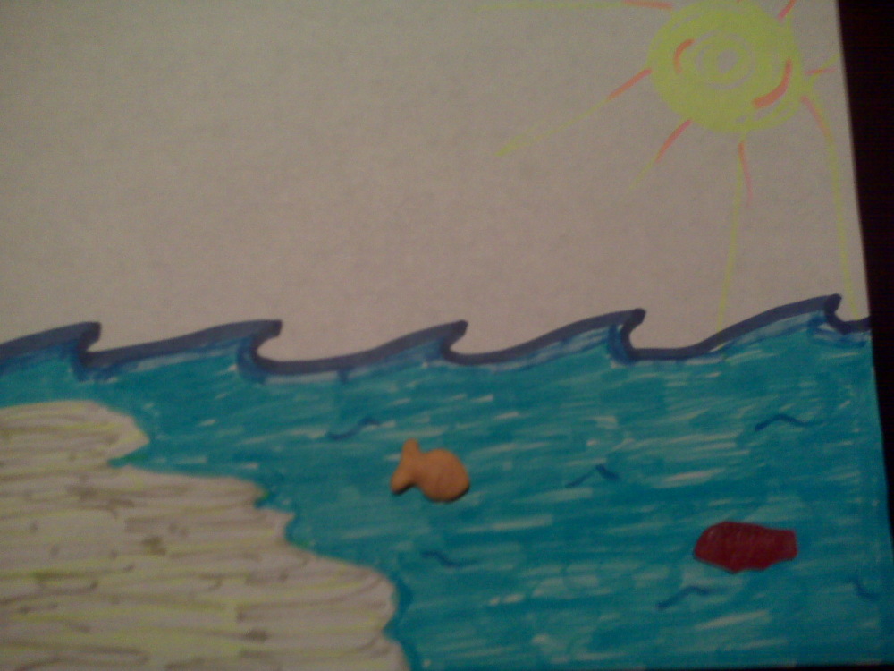 The Ocean :: Lillian and Jessa take a swim!