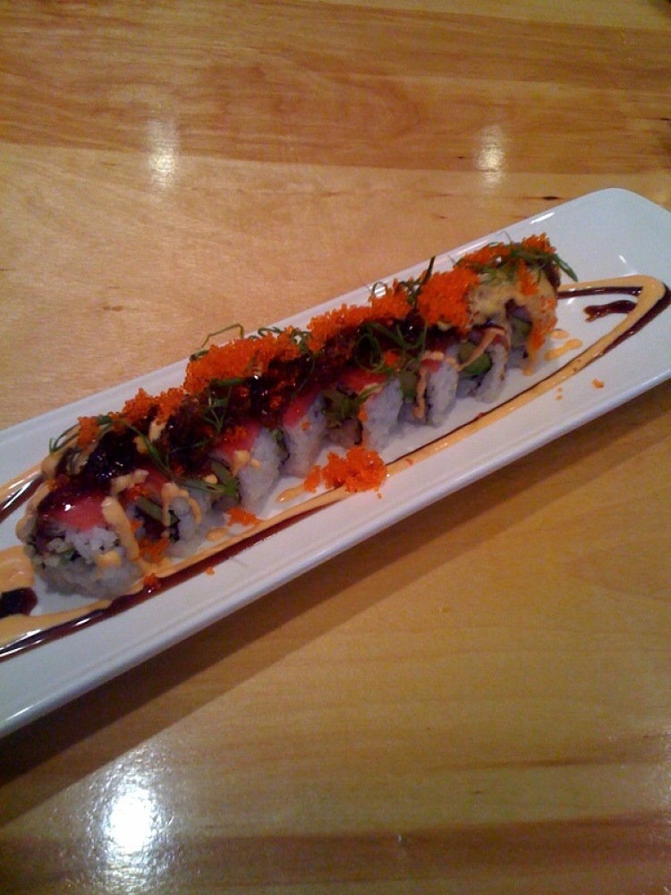 Yoki Medfor, MA :: this one was called "Red Sox Maki"  I really enjoyed this a lot!!  I told the server that I really liked the Red Sox when she took my empty plate away...  I think she got it...