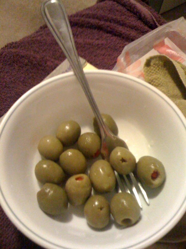 My House Cambridge, MA :: Olives are yummie all alone or a whole bunch in a bowl!!!