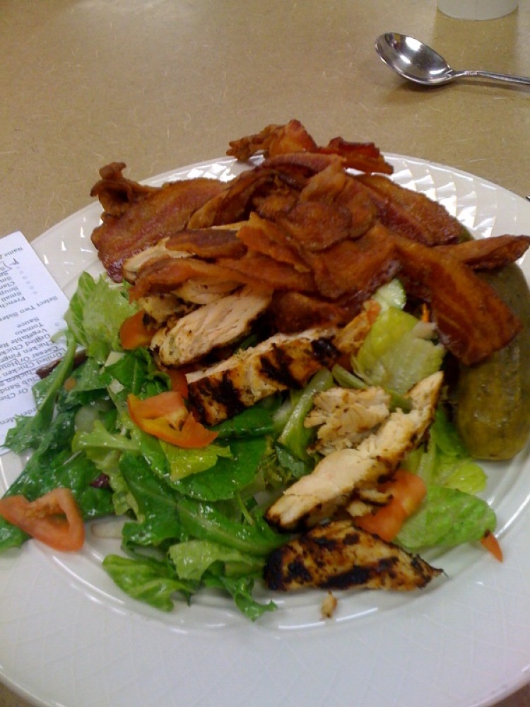Marriott Cafe :: I think a few donuts would have been better for me than this salad!