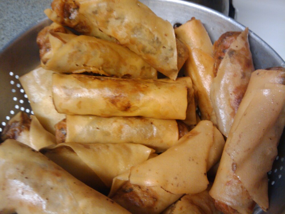 Nashua, NH :: Egg rolls made by my mom.