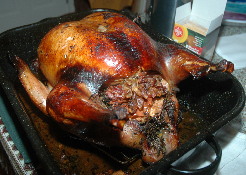 Cambridge, MA, The Nelson House :: Brine Turkey cooked to perfection with Stuffing