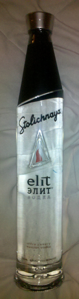 Home, Milford, NH :: Stolichnaya Russian Vodka, I bought this as a gift to a Russian friend, I am sure that he will enjoy this one.